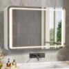 Armoire de Salle de Bain Miroir LED Armoire de Salle de Bain Miroir LED