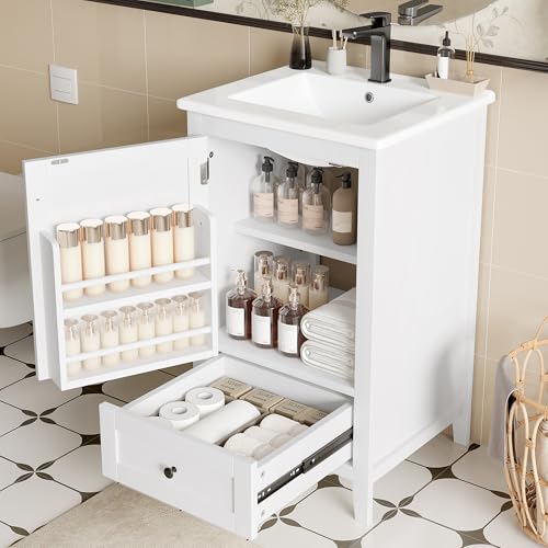 Armoire de salle de bain moderne avec lavabo Armoire de salle de bain moderne avec lavabo