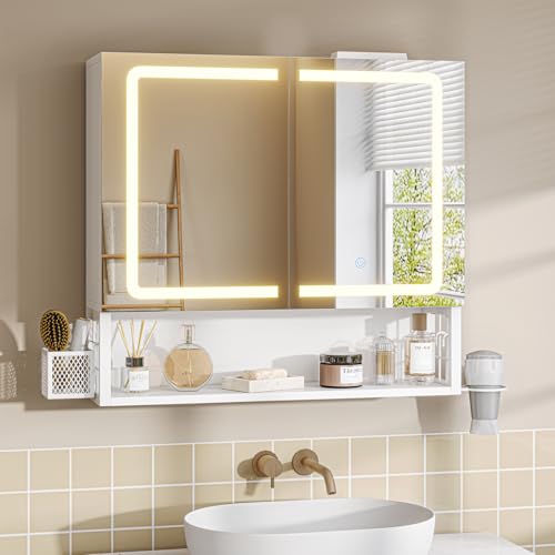 Armoire Murale de Salle de Bain LED Armoire Murale de Salle de Bain LED