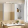 Armoire Murale KAILYN avec Miroir et Éclairage