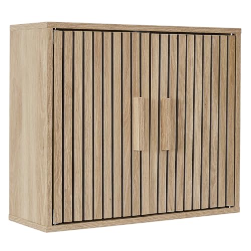 Armoire Murale Klaus Salle de Bain Beige