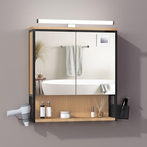 Armoire Murale Salle de Bain avec Miroir