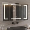 Armoire Salle de Bain Miroir LED 100x60 Armoire Salle de Bain Miroir LED 100x60