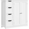 Armoire Salle de Bain Multifonction Blanc 81x30 Armoire Salle de Bain Multifonction Blanc 81x30