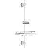 Barre de douche en acier inoxydable 70 cm Barre de douche en acier inoxydable 70 cm