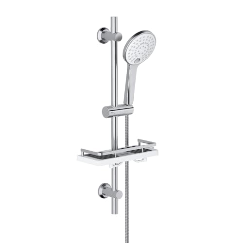Barre de Douche INOX 70 cm avec Accessoires