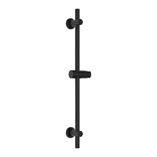 Barre de Douche Noir en Acier Inoxydable 70cm