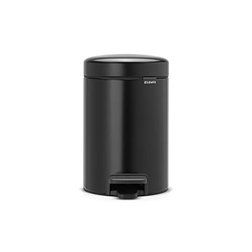 Brabantia Poubelle à Pédale 3 L Noir Brabantia Poubelle à Pédale 3 L Noir