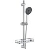 Colonne de Douche Auralum Chrome 5 Jets Colonne de Douche Auralum Chrome 5 Jets