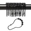 Crochets de Rideau de Douche en Acier Inoxydable Crochets de Rideau de Douche en Acier Inoxydable