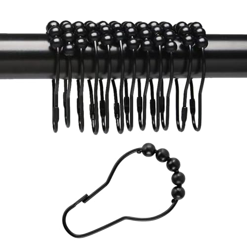 Crochets de Rideau de Douche en Acier Inoxydable