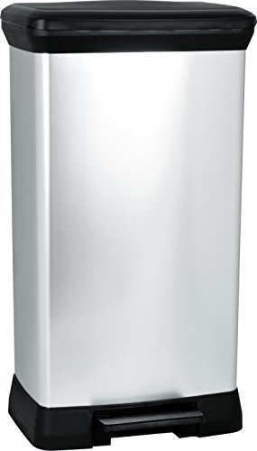 CURVER Decobin Poubelle à Pédale 50L