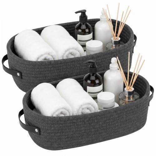 Dexpally Lot de 2 Paniers de Rangement