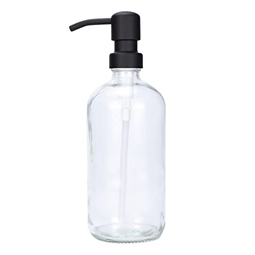 Distributeur de Savon en Verre Transparent Distributeur de Savon en Verre Transparent