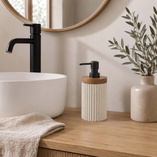 Distributeur de Savon Naturel en Acacia