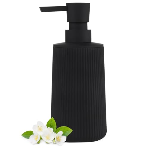 Distributeur de Savon Noir Élégant Distributeur de Savon Noir Élégant