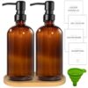 Distributeurs de Savon en Verre - Pack de 2