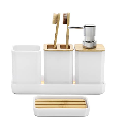 Ensemble d'Accessoires de Salle de Bain 5 pièces Ensemble d'Accessoires de Salle de Bain 5 pièces