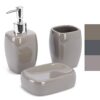 Ensemble d'Accessoires Salle de Bain Taupe Ensemble d'Accessoires Salle de Bain Taupe
