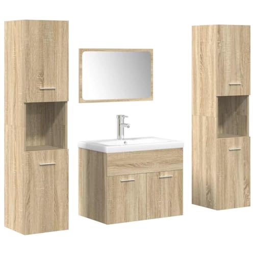 Ensemble de Meubles de Salle de Bain 5 pcs Ensemble de Meubles de Salle de Bain 5 pcs