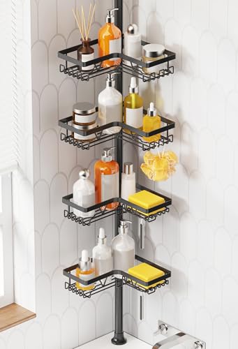 Etagère Douche Télescopique Réglable