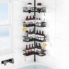 Étagère Douche Télescopique Sans Percage Étagère Douche Télescopique Sans Percage