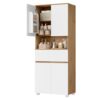 EUGAD Armoire Salle de Bain Élégante EUGAD Armoire Salle de Bain Élégante