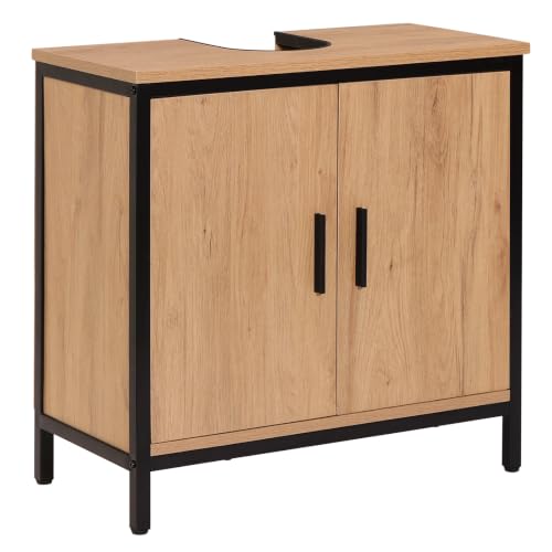 EUGAD Meuble Sous Lavabo 60x30 cm EUGAD Meuble Sous Lavabo 60x30 cm