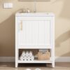 Lavabo moderne avec meuble sous-vasque