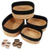 Lot de 4 Paniers de Rangement Élégants Lot de 4 Paniers de Rangement Élégants