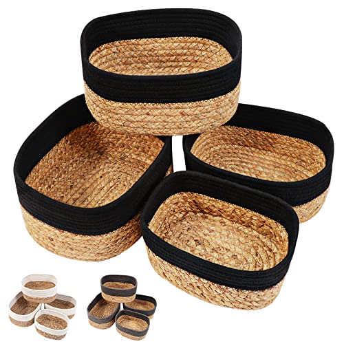 Lot de 4 Paniers de Rangement Élégants