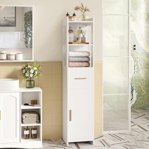 Meuble Colonne Salle de Bain HEXCELEN 138,6 cm Meuble Colonne Salle de Bain HEXCELEN 138,6 cm