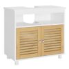 Meuble de Rangement sous Lavabo en Bambou
