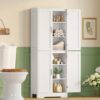 Meuble de Salle de Bain Armoire Blanc Meuble de Salle de Bain Armoire Blanc
