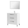 Meuble de salle de bain Athena 3 tiroirs Meuble de salle de bain Athena 3 tiroirs