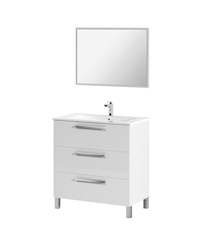 Meuble de salle de bain Athena 3 tiroirs Meuble de salle de bain Athena 3 tiroirs