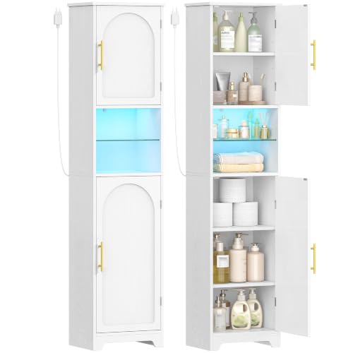Meuble de Salle de Bain avec Éclairage LED