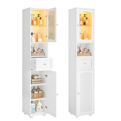 Meuble de Salle de Bain avec Éclairage LED