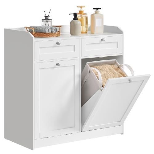 Meuble de Salle de Bain avec Paniers à Linge