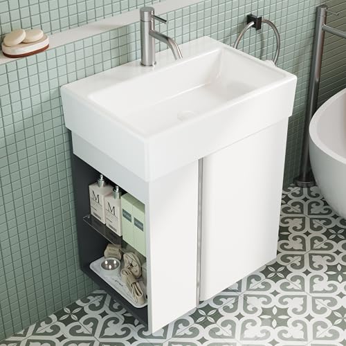Meuble De Salle De Bain Compact 50 cm Meuble De Salle De Bain Compact 50 cm