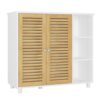 Meuble de Salle de Bain en Bambou