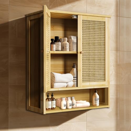 Meuble de Salle de Bain en Bambou