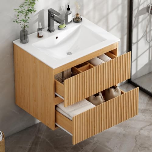 Meuble de Salle de Bain Suspendu Chic