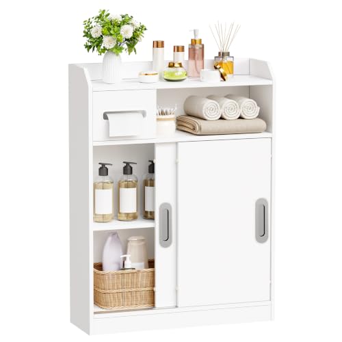 Meuble de Toilette Rangement Compact