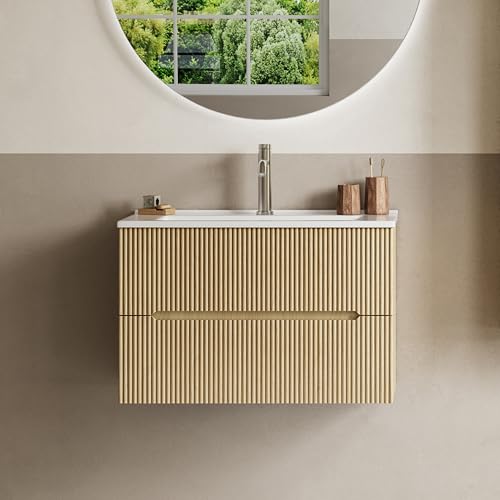 Meuble Lavabo Mural 61 cm Golden Sand Meuble Lavabo Mural 61 cm Golden Sand