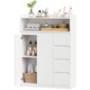 Meuble Salle de Bain Armoire sur Pied 110cm Meuble Salle de Bain Armoire sur Pied 110cm
