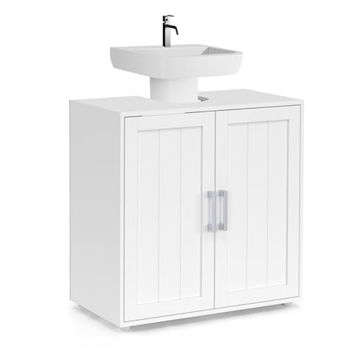 Meuble sous lavabo WALDO en Bois Blanc