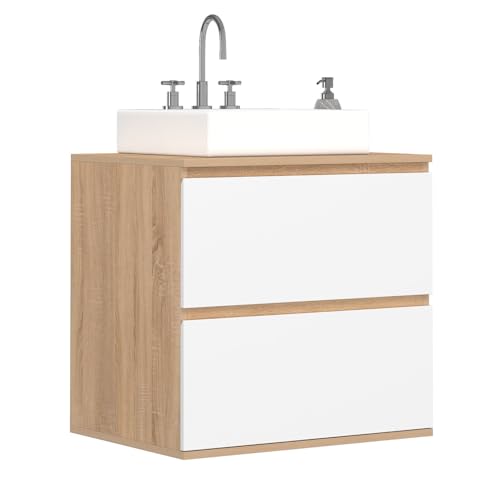 Meuble sous Vasque Suspendu TOMI Blanc Meuble sous Vasque Suspendu TOMI Blanc