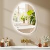 Miroir de Salle de Bain avec Éclairage LED