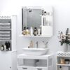 Miroir de Salle de Bain avec Étagères Miroir de Salle de Bain avec Étagères